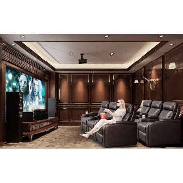 Stylish Dark Brown Sofa - Durable Nano Leather with Metal Frame and Silicon Fill fykl - 447MUTUKISPACE
