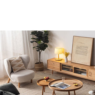 Elegant White Natural Wood Chair with Comfortable Foam and Polyester Cushioning fyx - 823MUTUKISPACE