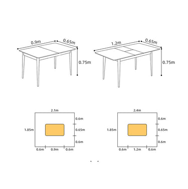 Elegant Oak & Cherry Wood Tables with Durable Stainless Steel and Metal Accents fyx - 833MUTUKISPACE