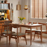 Premium Cherry, Beech & Plywood Table - Natural Wood Elegance for Your Home fyx - 839MUTUKISPACE