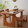 Stunning Solid Cherry Wood Stool in Natural Fraxinus Mandshurica Finish fyx - 842MUTUKISPACE