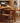 Natural Wood Table with Cherry Finish and Steel Accents - Elegant and Durable Design fyx - 844MUTUKISPACE