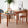 Stunning Natural Wood Table with Elegant Cherry Wood and Durable Acrylic Finish fyx - 848MUTUKISPACE
