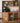 Elegant Natural Cherry and Beech Wood Cabinet with Glass and Copper Accents fyx - 859MUTUKISPACE