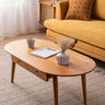 Natural Wood Coffee Table - Oak, Paulownia, Copper Cherry Wood Design fyx - 867MUTUKISPACE