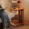 Elegant Natural Cherry Wood Tea Table - Timeless Design for Your Home fyx - 881MUTUKISPACE