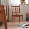 Elegant Natural Wood Chair in Rich Cherry Finish fyx - 895MUTUKISPACE