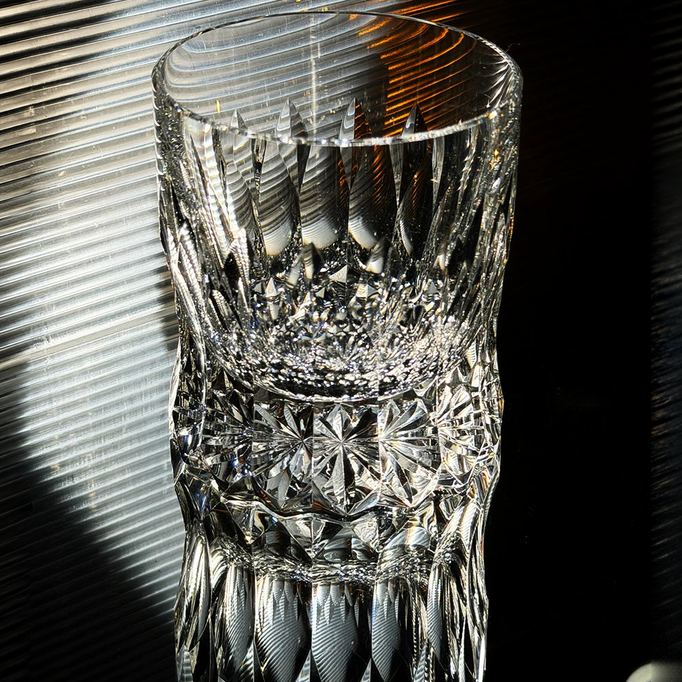 Contour Faceted Whiskey Glass - Detail 3