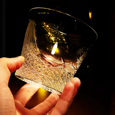 Alpine Mountain Whiskey Glass - Detail 2