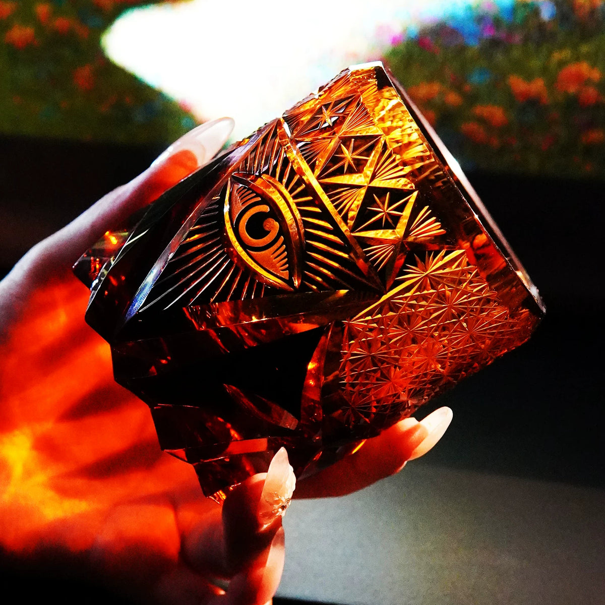 Celestial Eye Whiskey Glass - Detail 4
