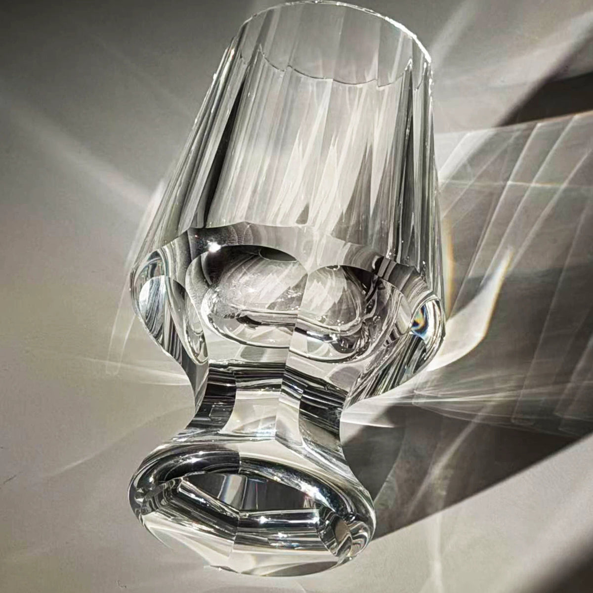 Bellflower Stemmed Whiskey Glass - Detail 3