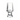 Bellflower Stemmed Whiskey Glass - White