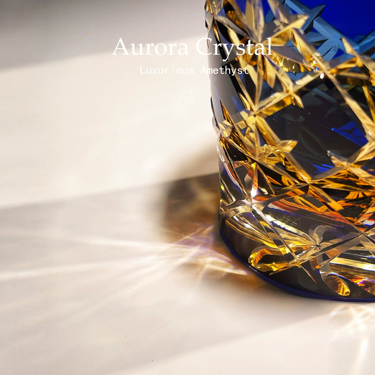 Stellar Mosaic Whiskey Glass - Detail 4