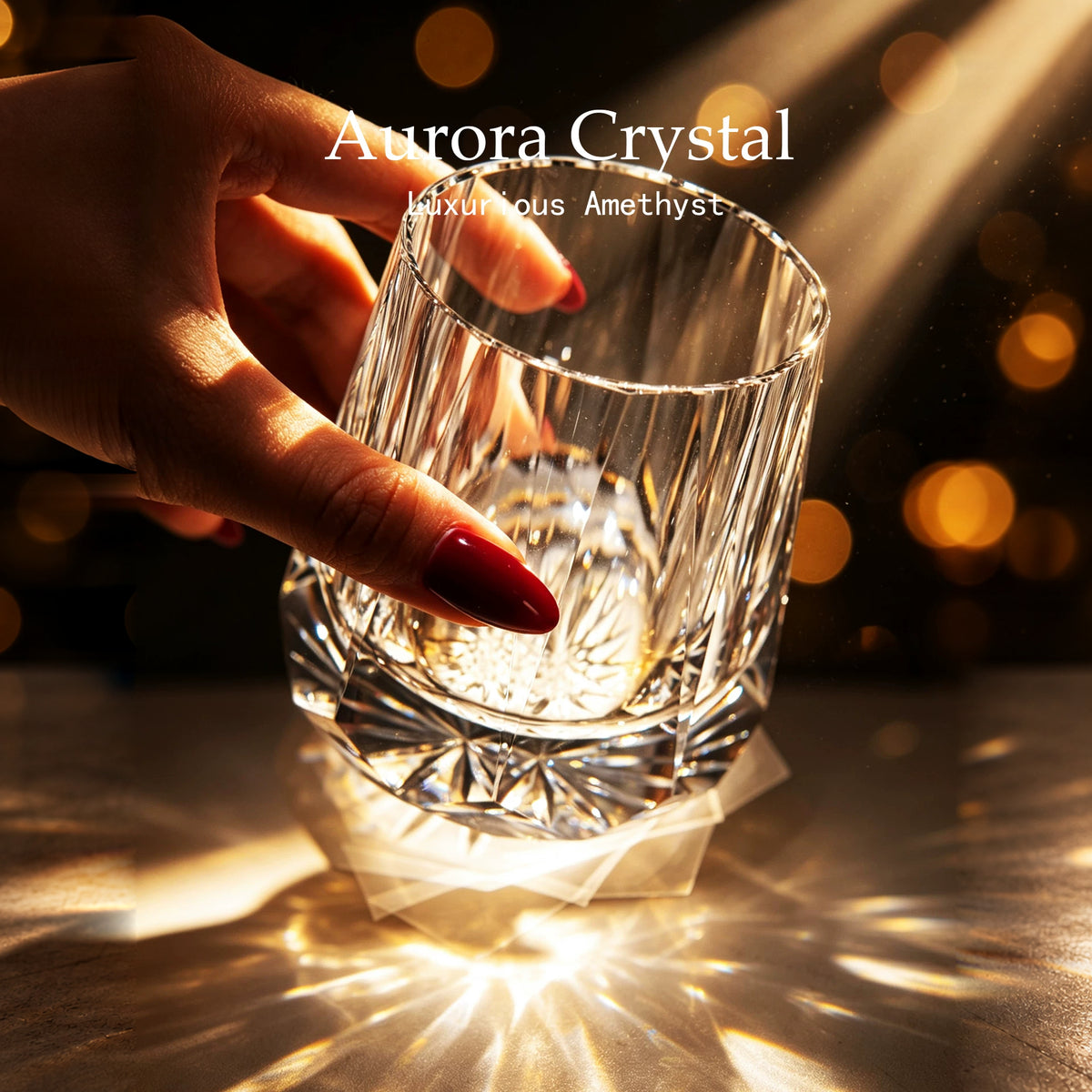 Element Faceted Whiskey Glass - Detail 4