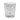 Kaleidoscope Patterned Whiskey Glass - White