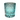 Kaleidoscope Patterned Whiskey Glass - Lake Blue