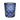 Kaleidoscope Patterned Whiskey Glass - Purple