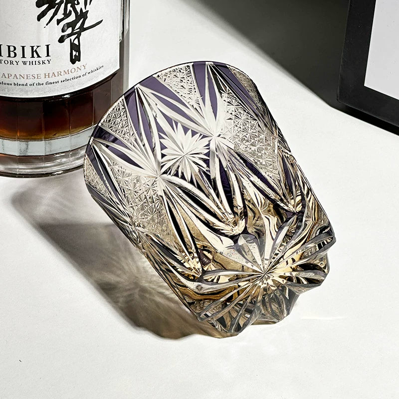 Arcadia Starburst Whiskey Glass - Detail 3