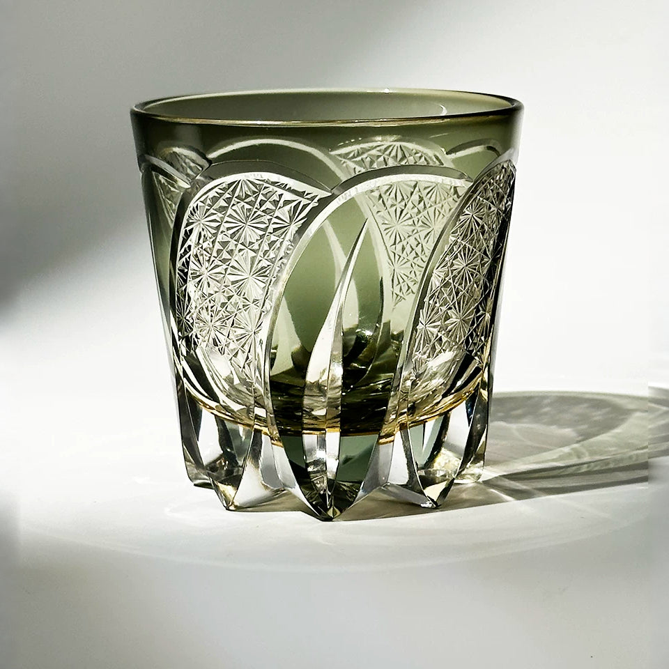 Moonbow Faceted Whiskey Glass - Detail 2