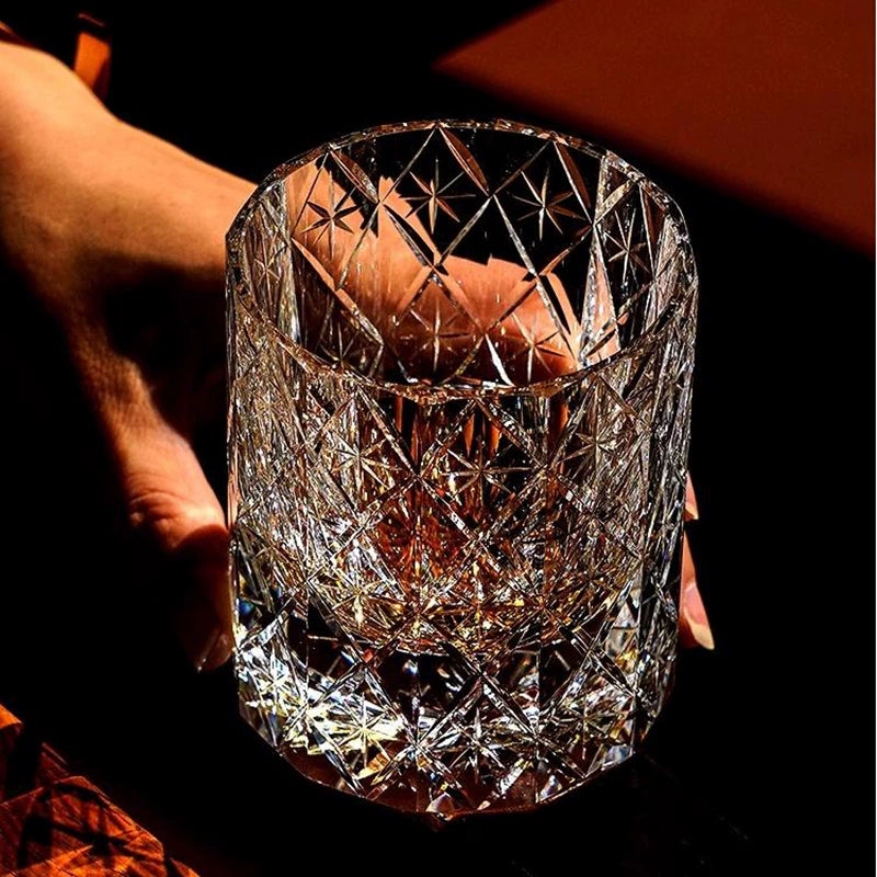 Stellar Faceted Whiskey Glass - Detail 4
