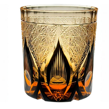 Amber Flame Whiskey Glass - Detail 2