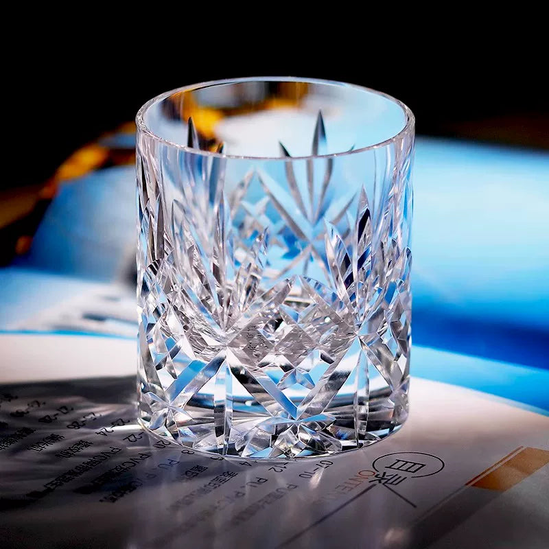 Classic Faceted Whiskey Glass - Detail 4