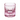 Starburst Fluted Whiskey Glass - Pink