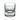 Starburst Fluted Whiskey Glass - White