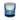 Starburst Fluted Whiskey Glass - Sea Blue
