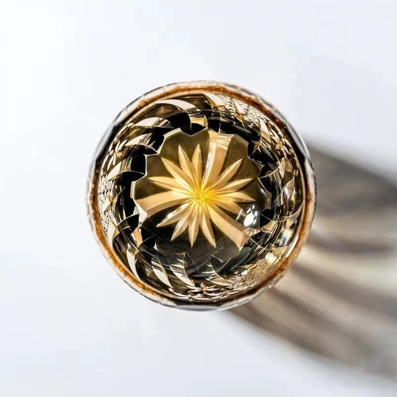 Breeze Faceted Whiskey Glass - Detail 3