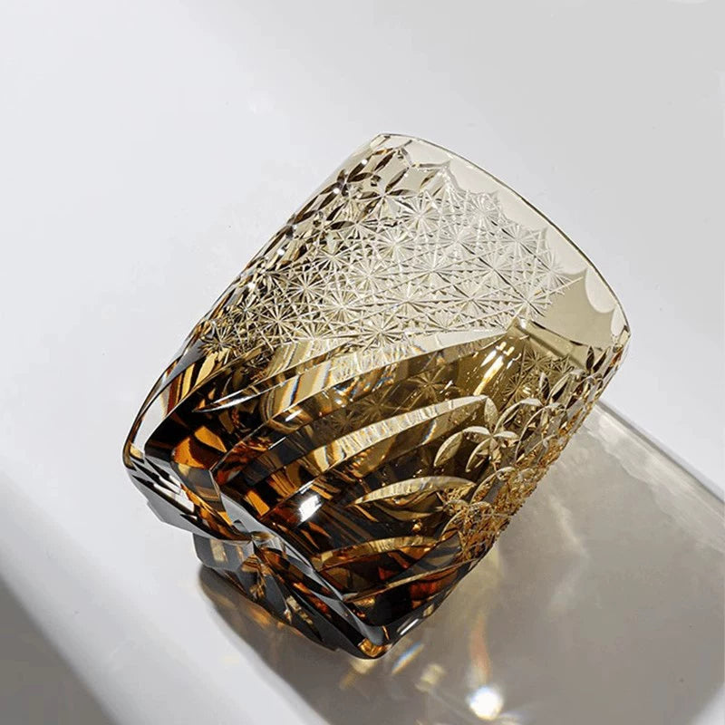 Breeze Faceted Whiskey Glass - Detail 4