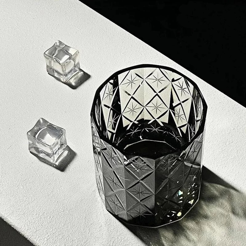 Stellar Lattice Whiskey Glass - Detail 4