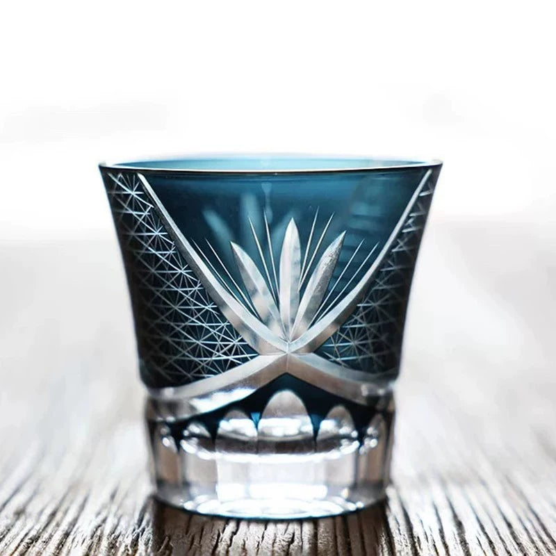 Petal Fan Whiskey Glass - Detail 4