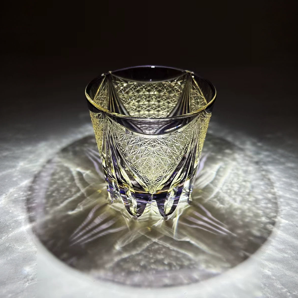 Violet Sanctuary Whiskey Glass - Detail 2
