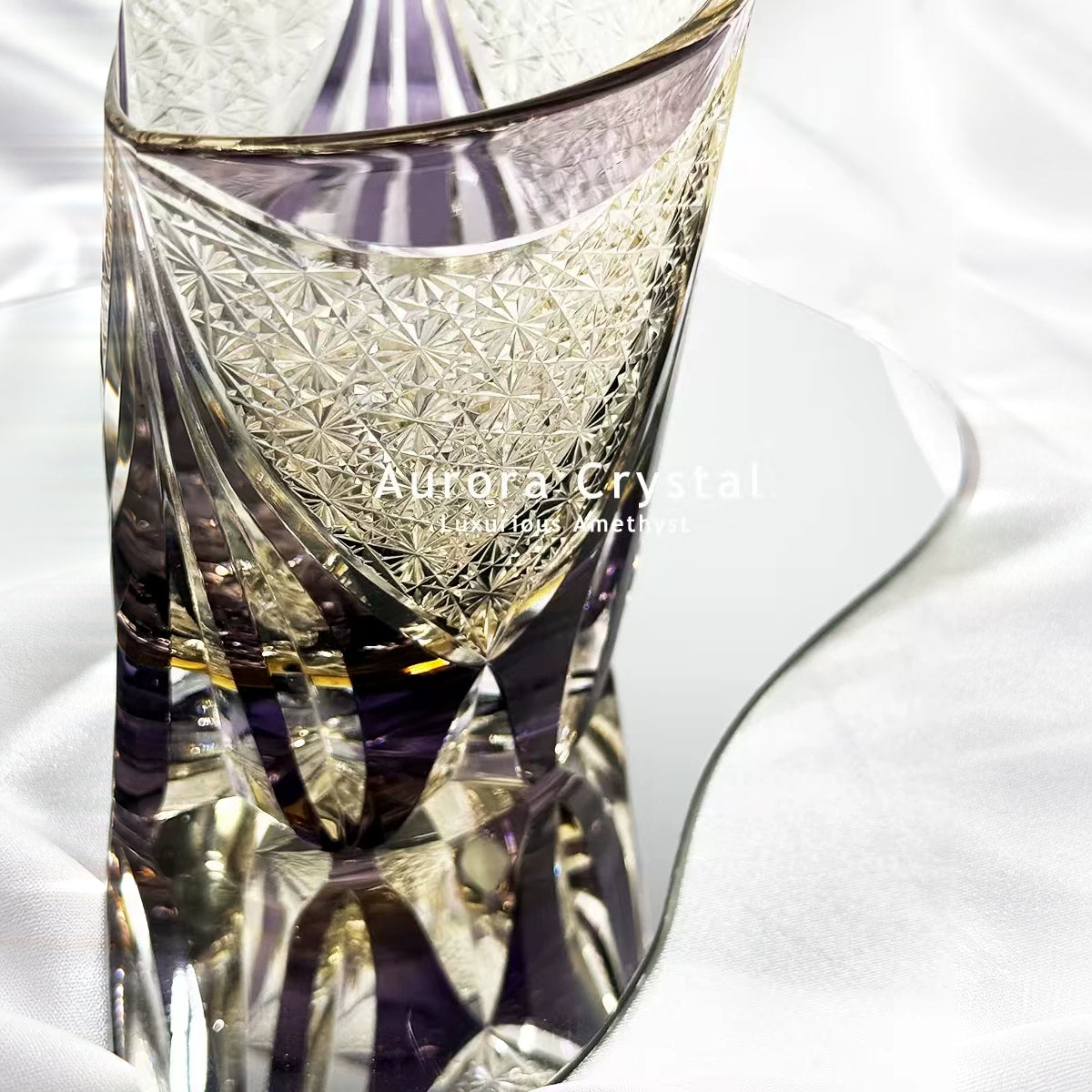 Violet Sanctuary Whiskey Glass - Detail 3