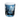 Crane Motif Whiskey Glass - Blue