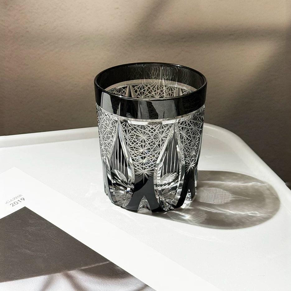 Black Flame Whiskey Glass - Detail 4