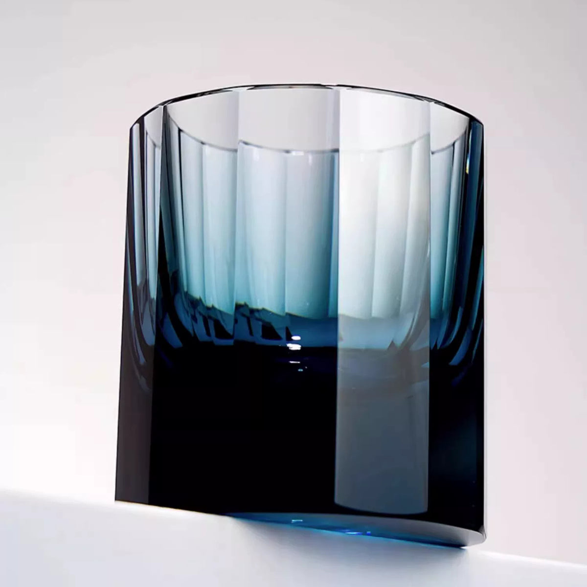 Pillar Fluted Whiskey Glass - Detail 4