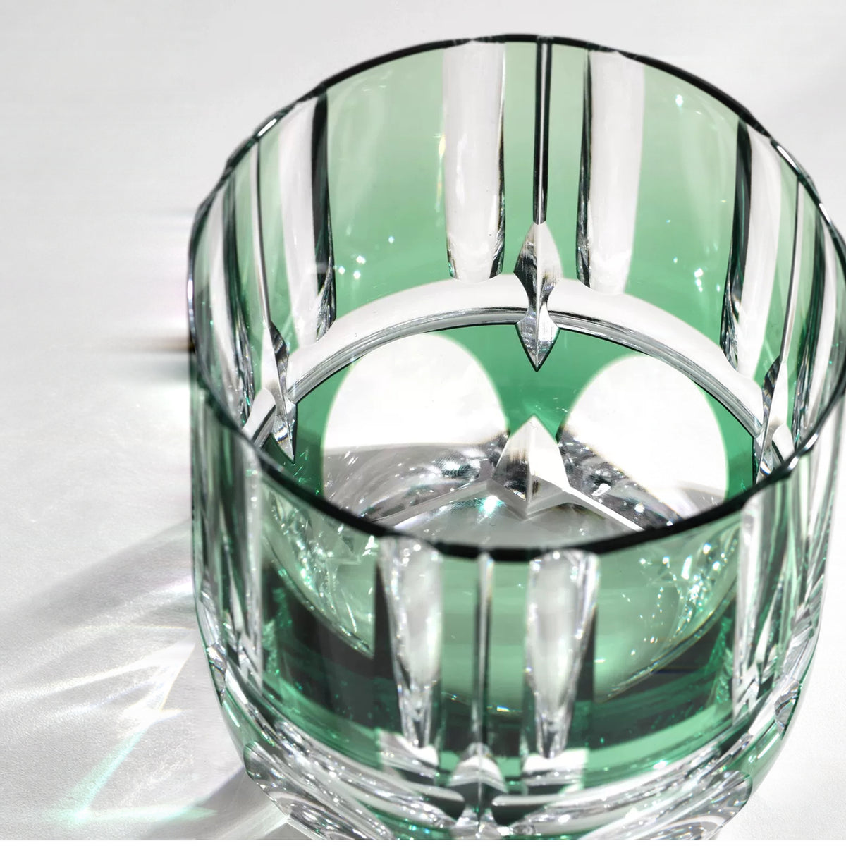 Verdant Fluted Whiskey Glass - Detail 3