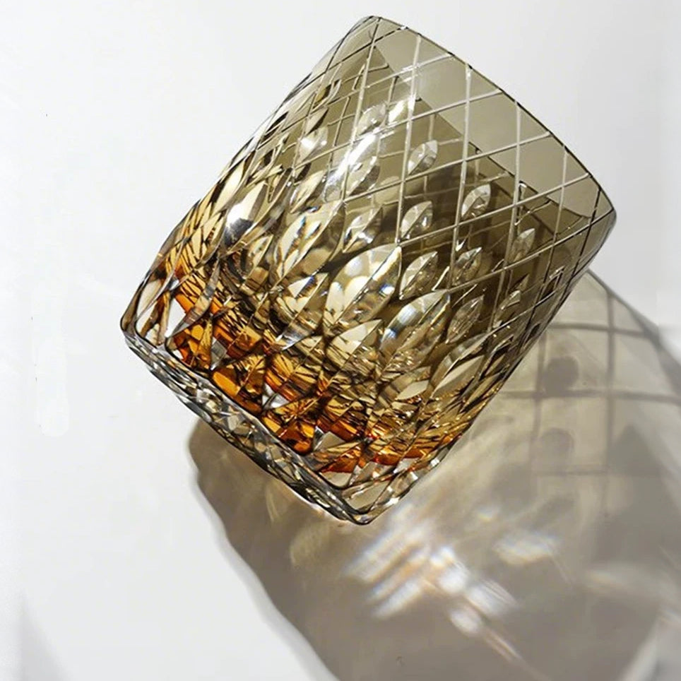 Rainfall Diamond Whiskey Glass - Detail 4