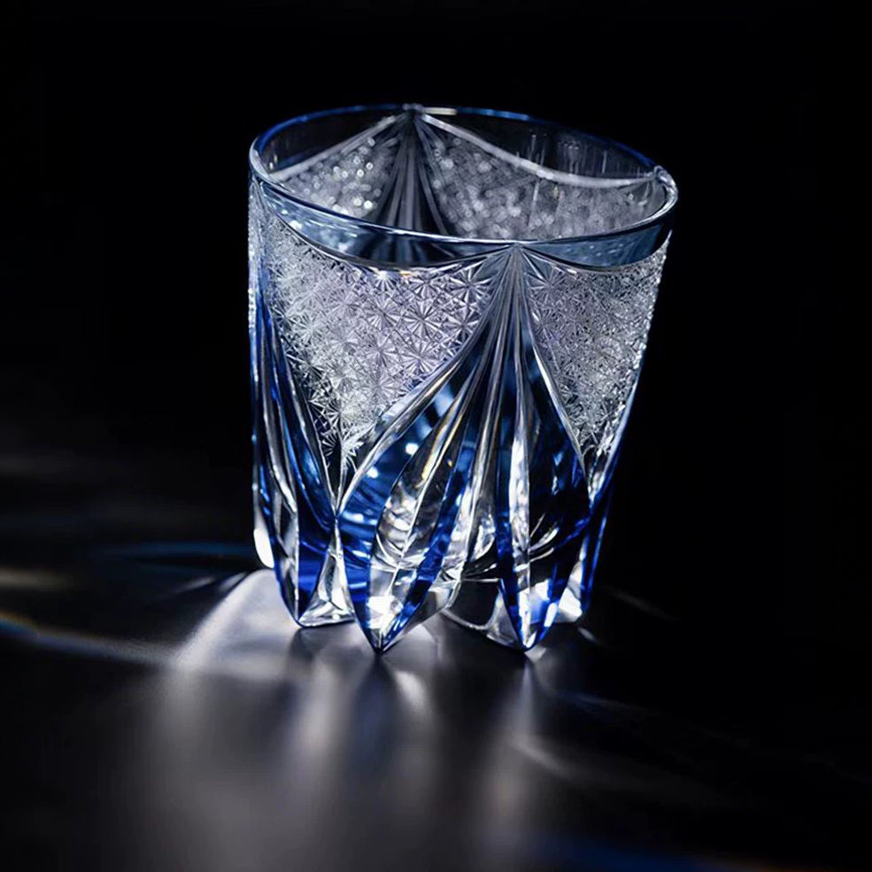 Sanctuary Faceted Whiskey Glass - Detail 3