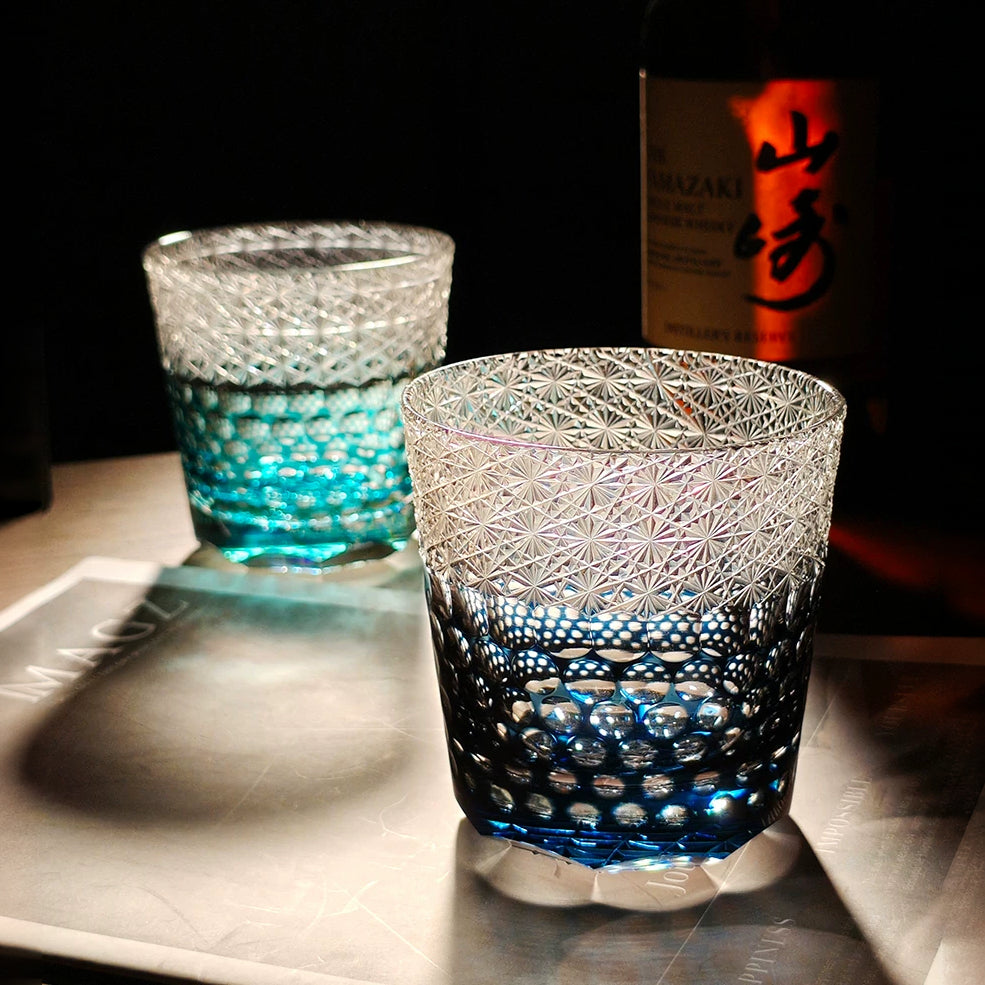 Celestial Mosaic Whiskey Glass - Detail 3