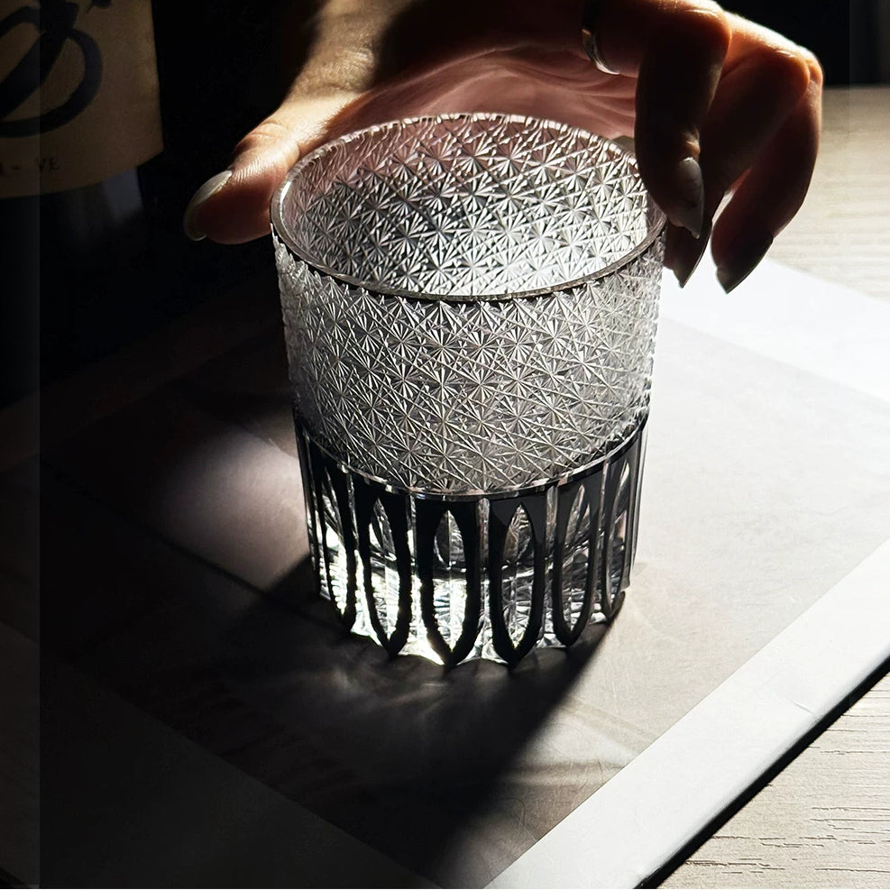Daybreak Fluted Whiskey Glass - Detail 2