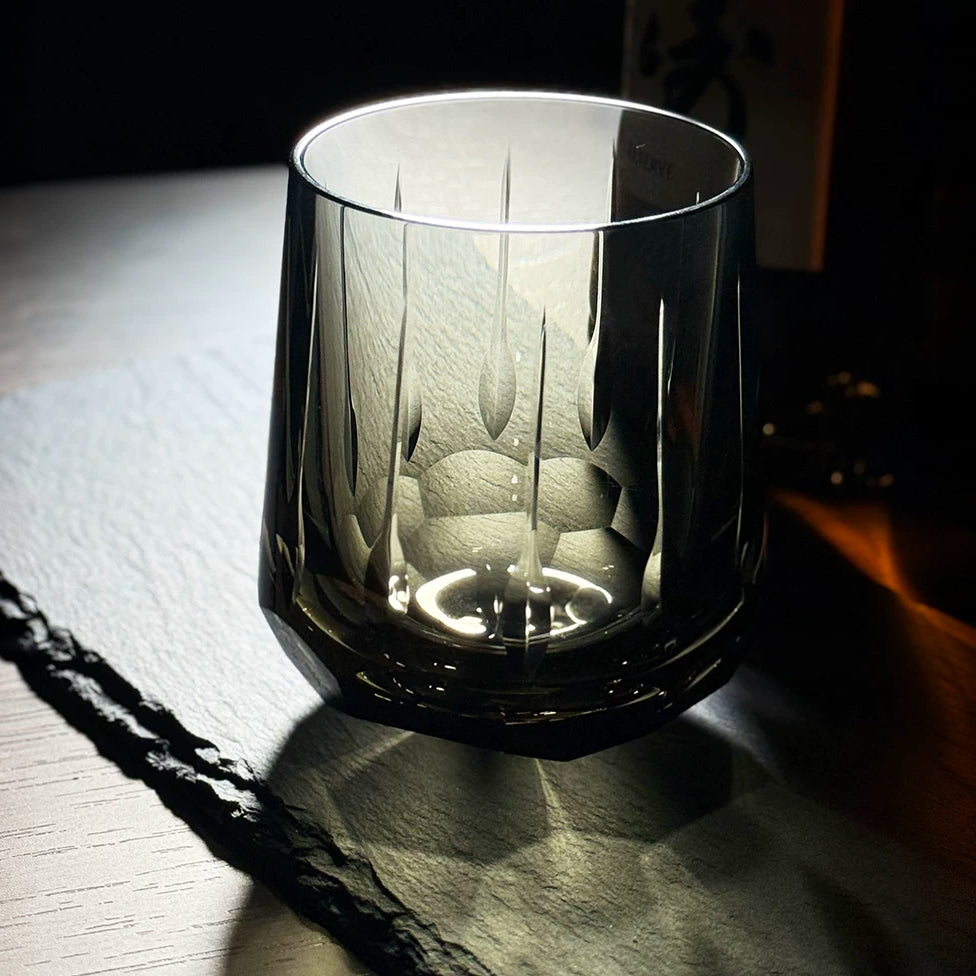Prism Fluted Whiskey Glass - Detail 2