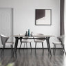 Stylish Multi - Layer Sintered Stone Gray Table for Modern Interiors hagst - 316MUTUKISPACE