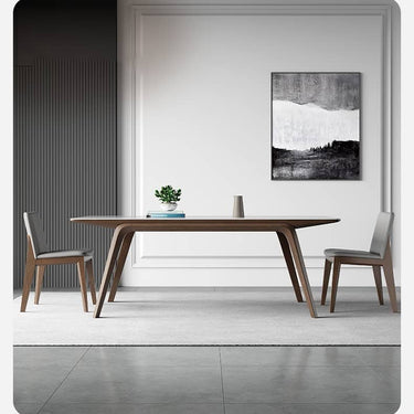 Modern Dark Gray Ash Wood Chair with Scratch - Resistant Fabric Upholstery hagst - 329MUTUKISPACE