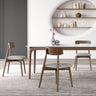 Light Gray Oak Chair with Scratch - Resistant Upholstery hagst - 332MUTUKISPACE