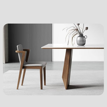 Stylish Dark Gray Ash Wood Chair with Scratch - Resistant Fabric hagst - 335MUTUKISPACE