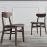 Modern Dark Gray Ash Wood Chair with Scratch - Resistant Fabric - Stylish Durability for Any Interior hagst - 339MUTUKISPACE