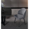 Elegant Dark Gray Cotton - Ramie Blend Chair – Modern Comfort and Style hagst - 342MUTUKISPACE